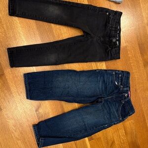 Kids Black and Blue Jeans